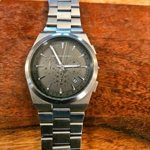 Michael Kors MK8337 Channing Chronograph Gray Dial SS Men's 43mm Watch